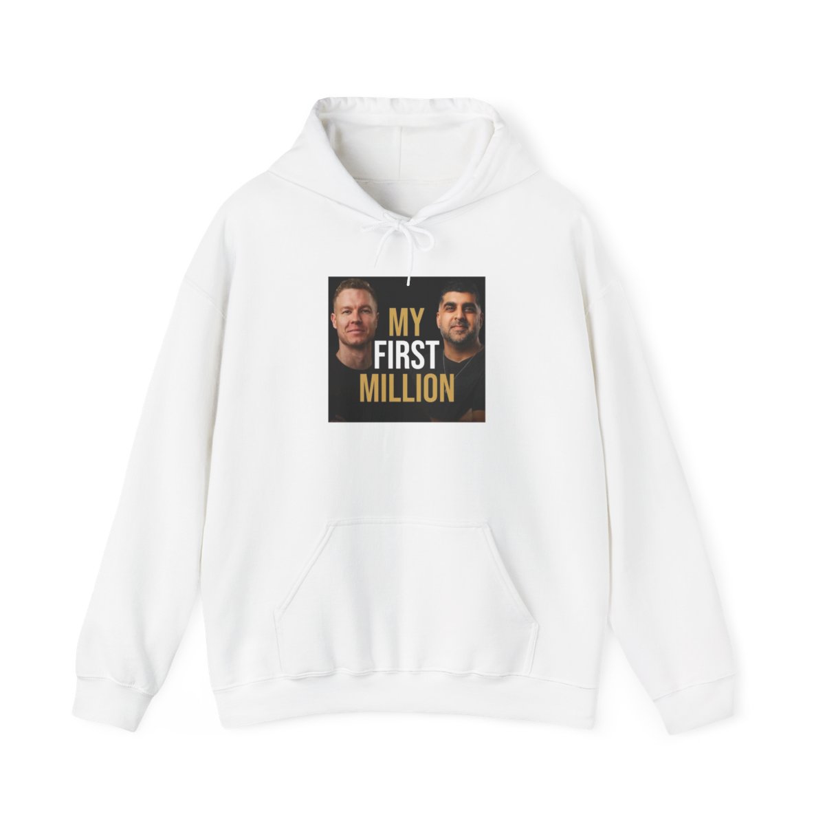 My First Million hoodie | Podcast Portraits Square Logo | My First Million Podcast - Official Hoodies merchandise