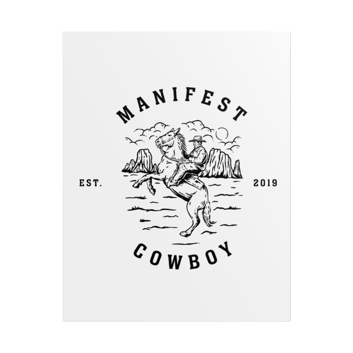 Manifest Cowboy My First Million Poster - alternate angle 1, merchandise